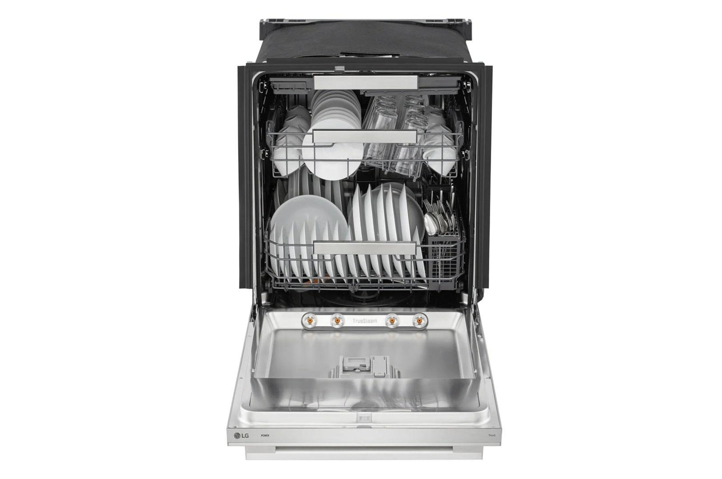 Lg LDNTH862S Smart Hidden Top Control Dishwasher with 1-Hour Wash & Dry, QuadWash® Pro, TrueSteam® and Dynamic Heat Dry™ w/AutoVent Dry™