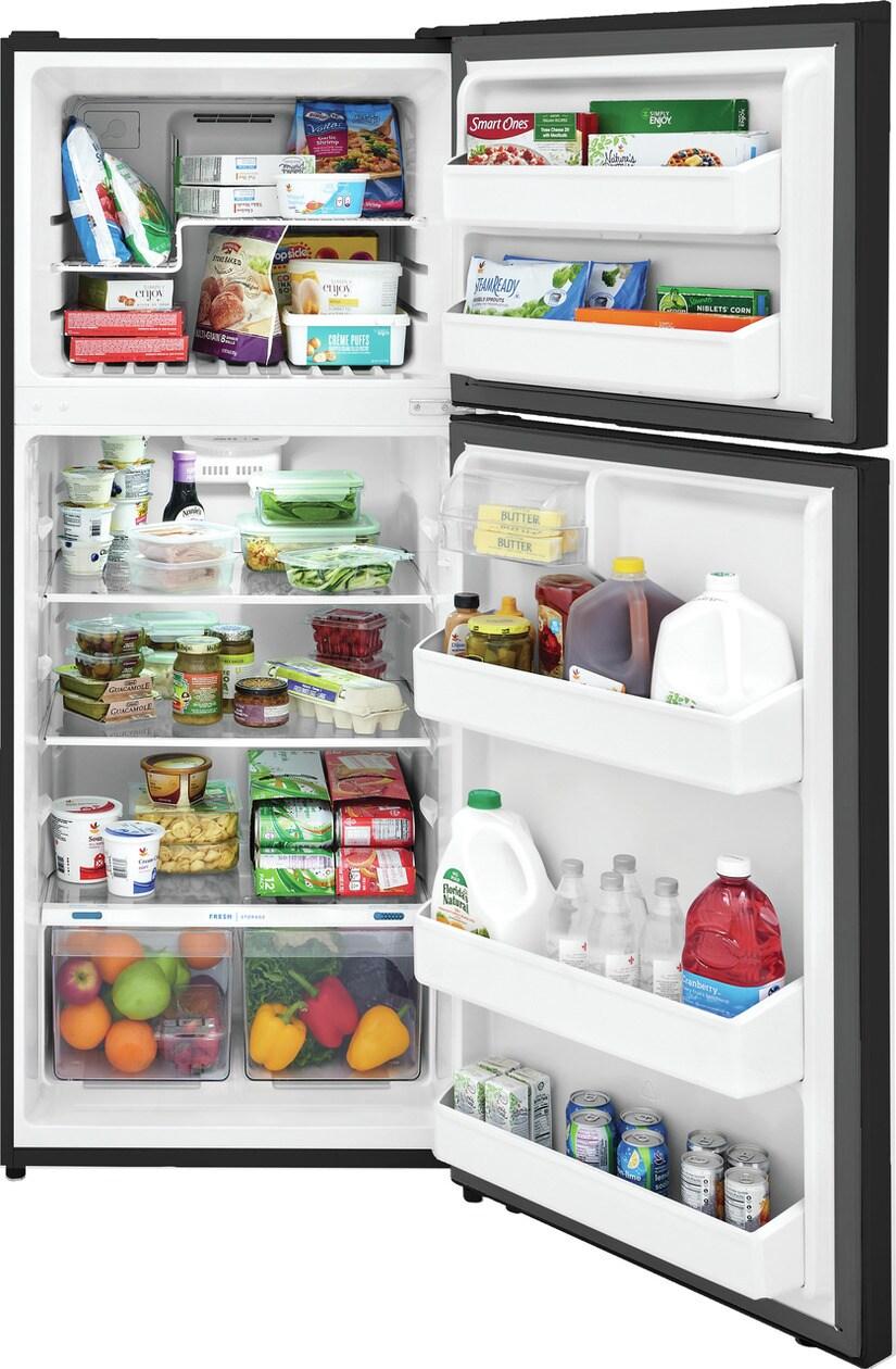 Frigidaire FFHT1822UB 18 Cu. Ft. Top Freezer Refrigerator