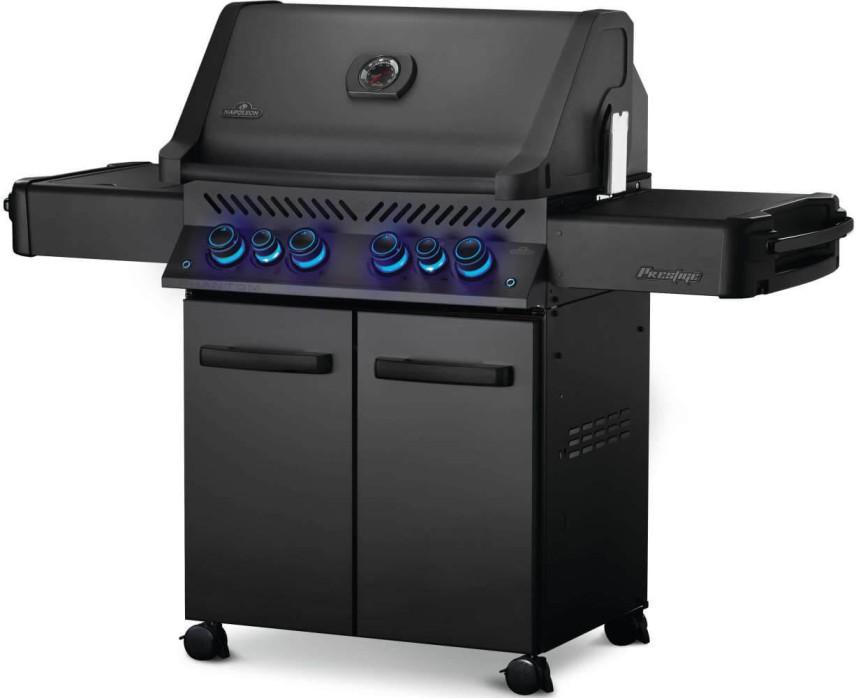 Napoleon Bbq Phantom Prestige 500 RSIB with Infrared Side and Rear Burners , Propane, Satin Black