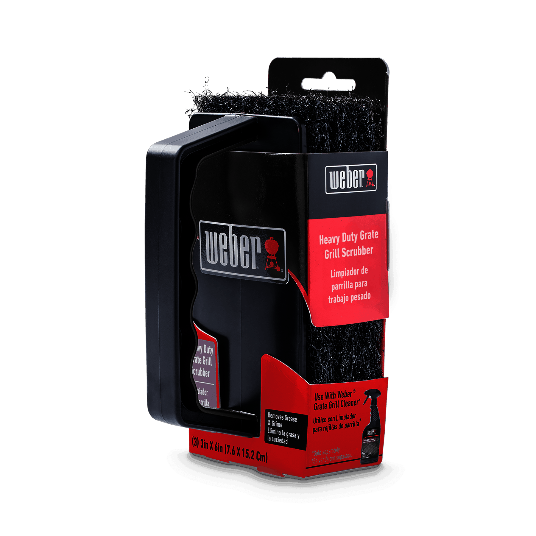8026 Weber Heavy Duty Grate Grill Scrubber