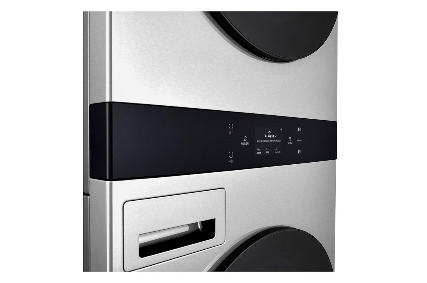 SWWE50N3 LG STUDIO WashTower™ Smart Front Load 5.0 cu. ft. Washer and 7.4 cu. ft. Electric Dryer with Center Control®