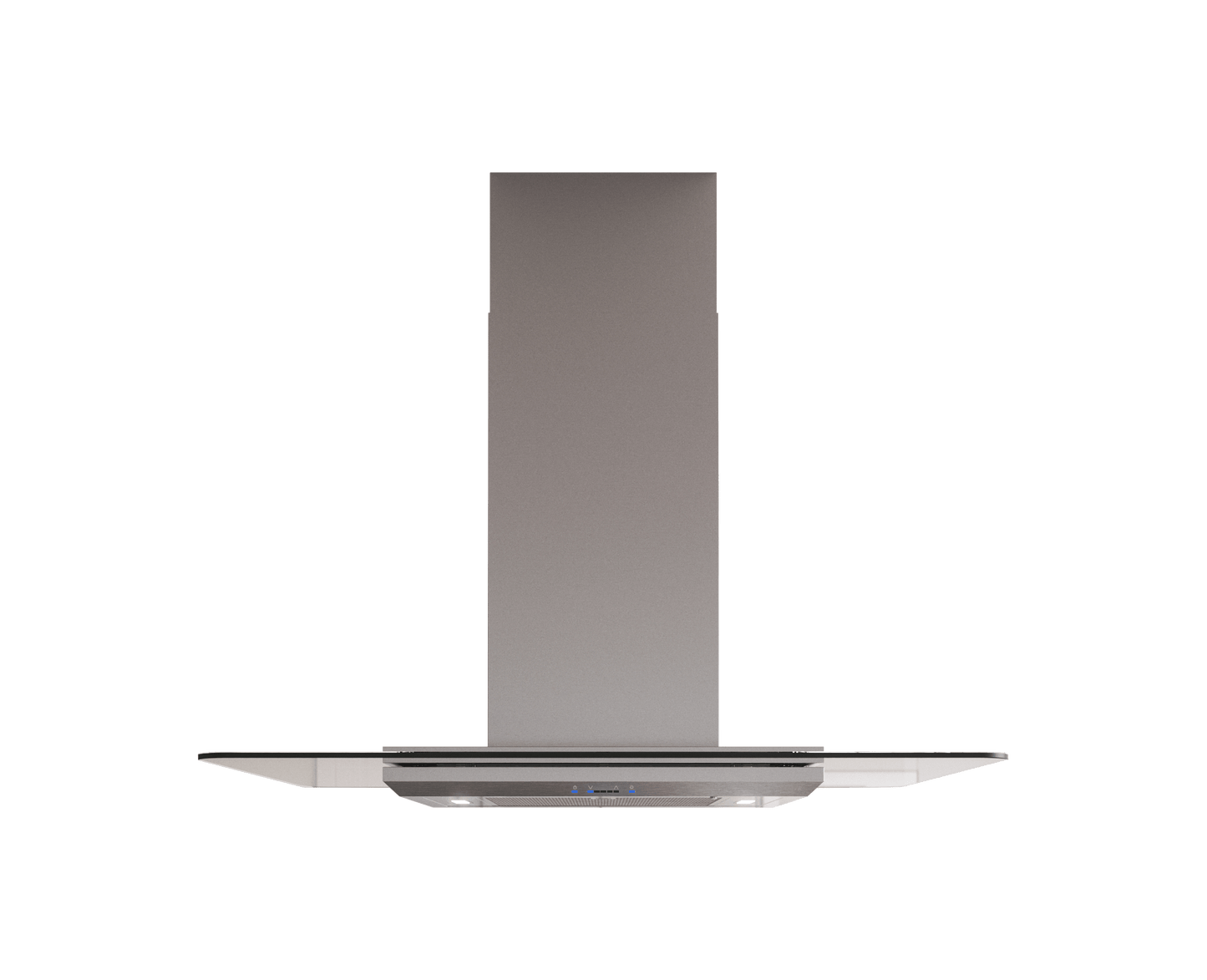Zephyr ZVNM90BG Verona, Island, 90cm, SS+Glass, LED, ACT