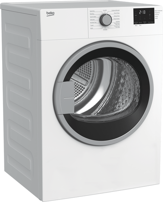 Beko BDV7200X2 24" Electric Air Vented Front Load Dryer
