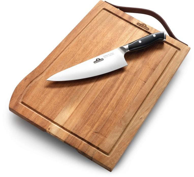 Napoleon Bbq Premium Cutting Board and Knife Set