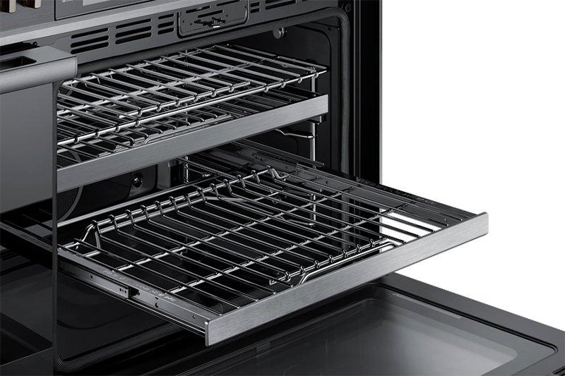 Dacor DOP48M96DHM 48" Pro Dual-Fuel Steam Range, Graphite Stainless Steel, Natural Gas/High Altitude