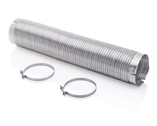 Electrolux 5305512431 8' Long 4" Diameter Semi Rigid Dryer Vent Installation Kit with Elbow