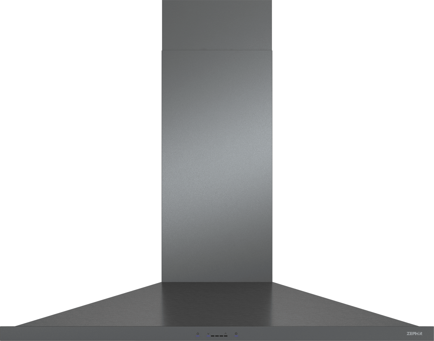 Zephyr ZANM90DBS Anzio Wall, 90cm, Black SS, LED, 600 CFM w/ACT