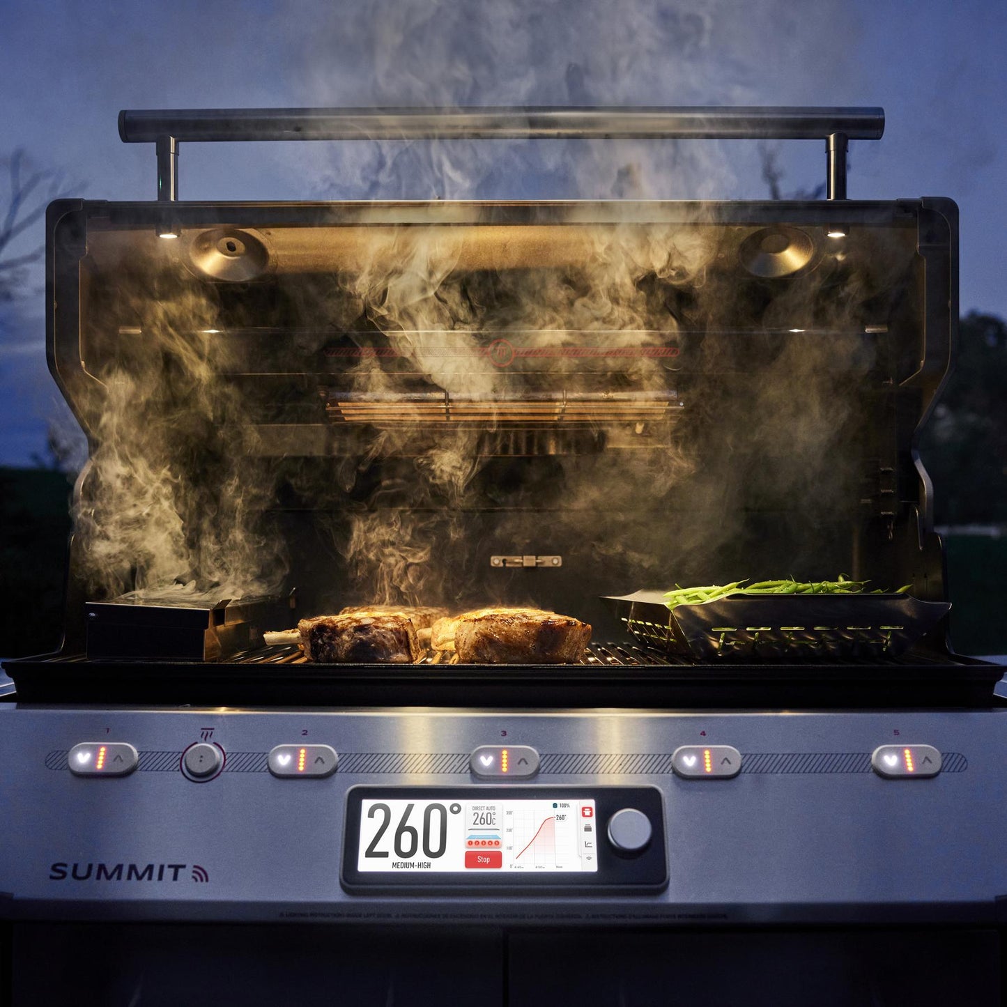 Weber 1500052 Summit® Smart FS38X S Gas Grill (Liquid Propane) - Stainless Steel