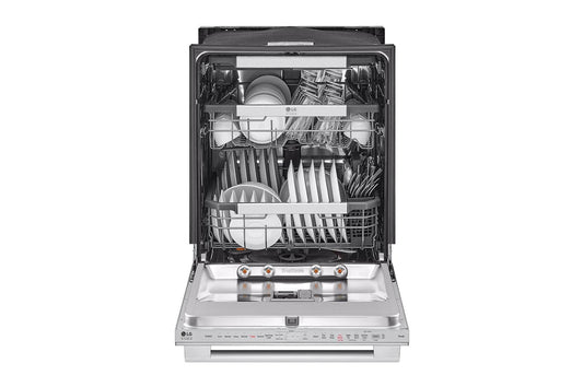 SDWB24S3 LG STUDIO Smart Top Control Dishwasher with 1-Hour Wash & Dry, QuadWash® Pro, TrueSteam® and Dynamic Heat Dry™