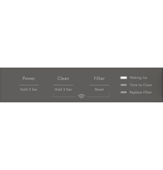 Cafe UNC15NPWII Ice Maker 15-Inch Panel-Ready - Nugget Ice