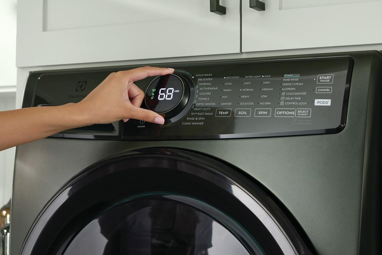 Electrolux ELFW7738AA Front Load Perfect Steam™ Washer with LuxCare® Plus Wash and SmartBoost® - 4.5 Cu. Ft.