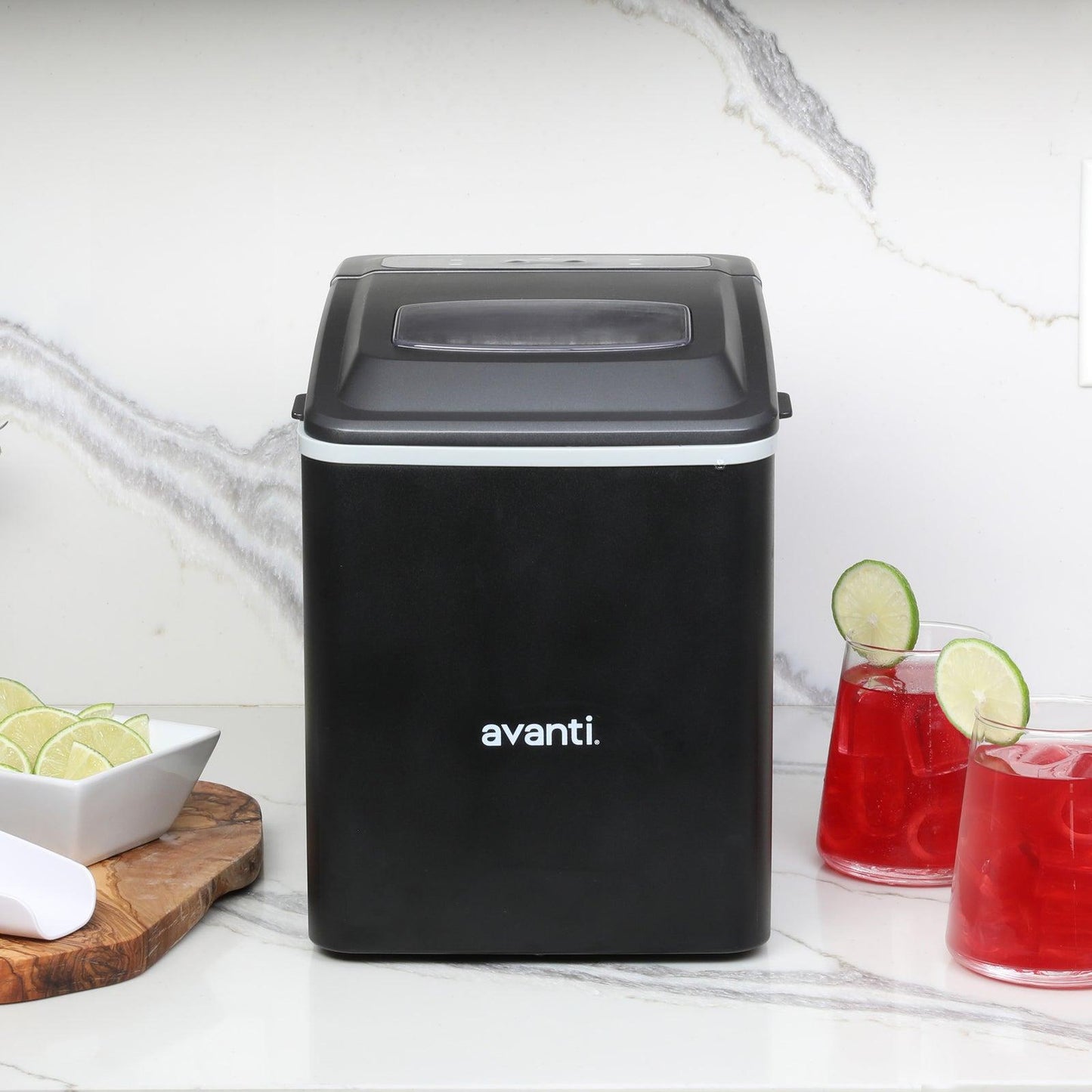 AVIM2625BK Avanti Mighty Ice Countertop Bullet Ice Maker