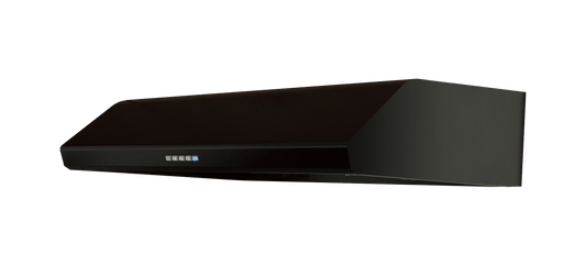 Zephyr AK2500BB Hurricane, UC, 30", Blk, 695 CFM, ACT