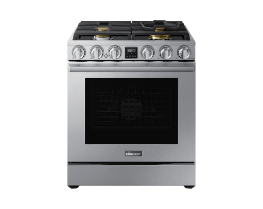 Dacor DOP30T940DS 30" Range, Silver Stainless, Natural Gas/Liquid Propane