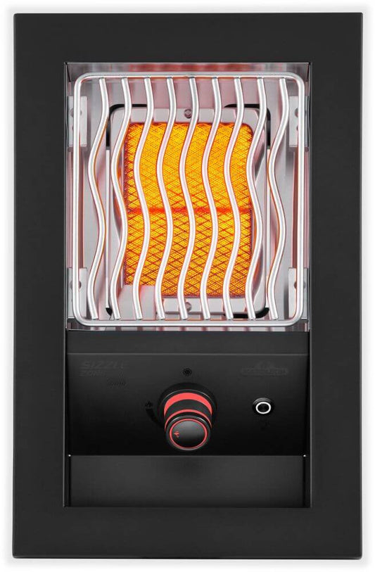Napoleon Bbq BIB10IRPMK Built-in 700 Series Single Infrared Burner with Matte Black Cover , Propane, Matte/Matt Black