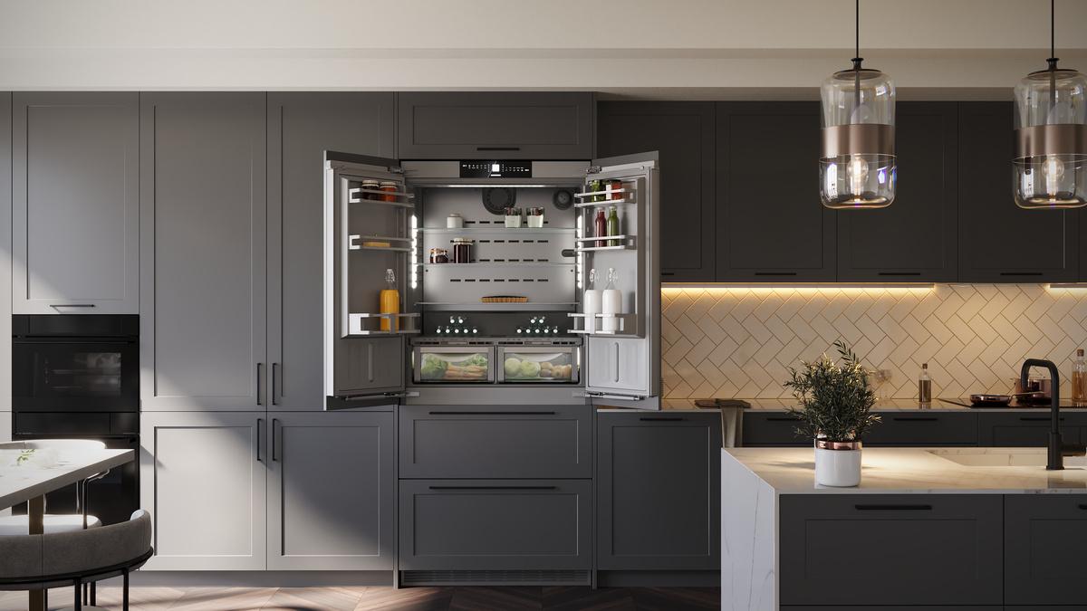 Liebherr HCB2092G Fully Integrated Bottom Freezer Refrigerator with BioFresh