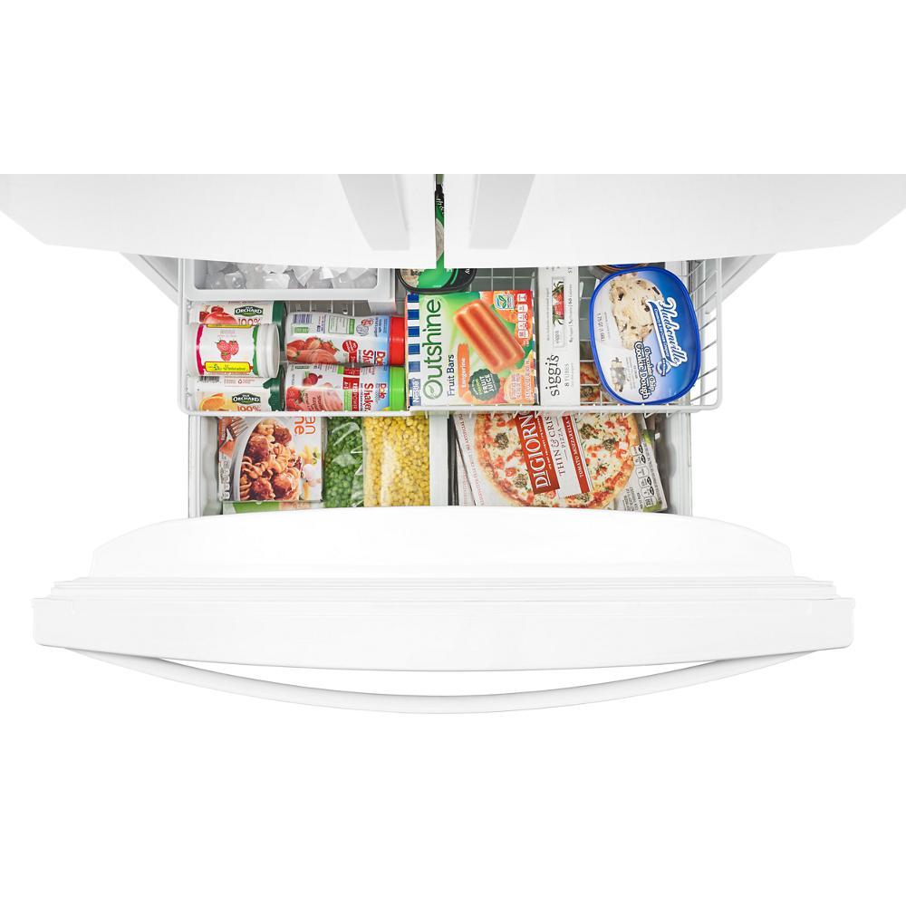 Whirlpool 36-inch Wide Counter Depth French Door Refrigerator - 20 cu. ft.