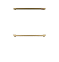Cafe CXWD0H0PMCG CAF(EBACK)™ Handle Kit - Wall Oven Brushed Brass