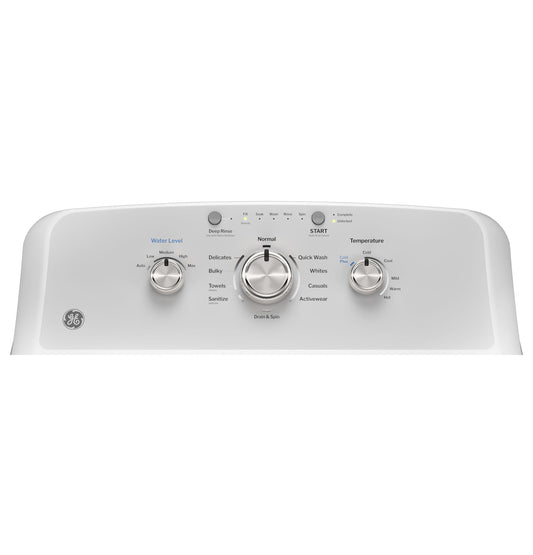 GTW385ASWWS GE® 4.3 cu. ft. Capacity Washer with Stainless Steel Basket,Cold Plus and Water Level Control