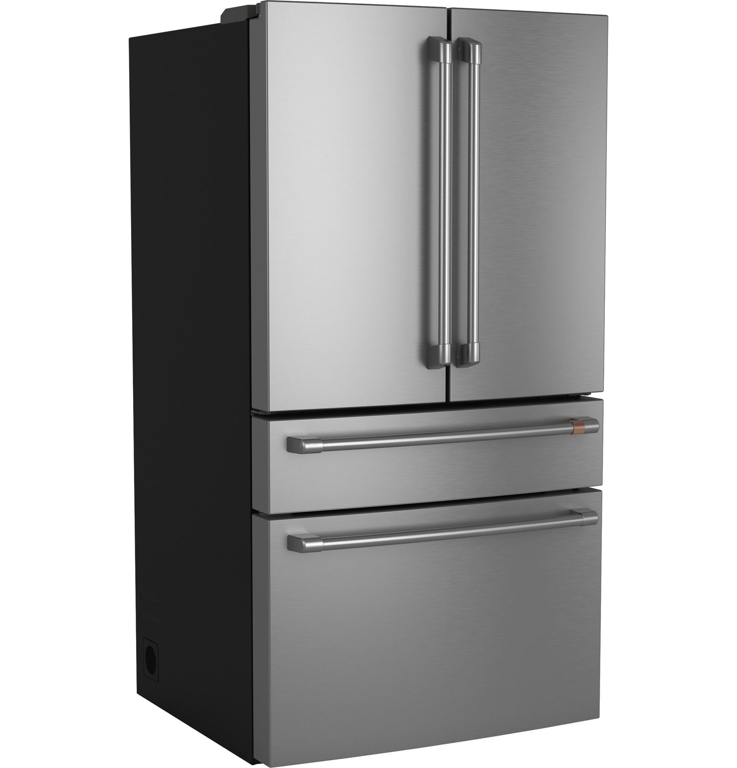 Cafe CJE23DP2WS1 CAF(EBACK)™ ENERGY STAR® 23.2 Cu. Ft. Smart Counter-Depth 4-Door French-Door Refrigerator With Dual-Dispense AutoFill Pitcher