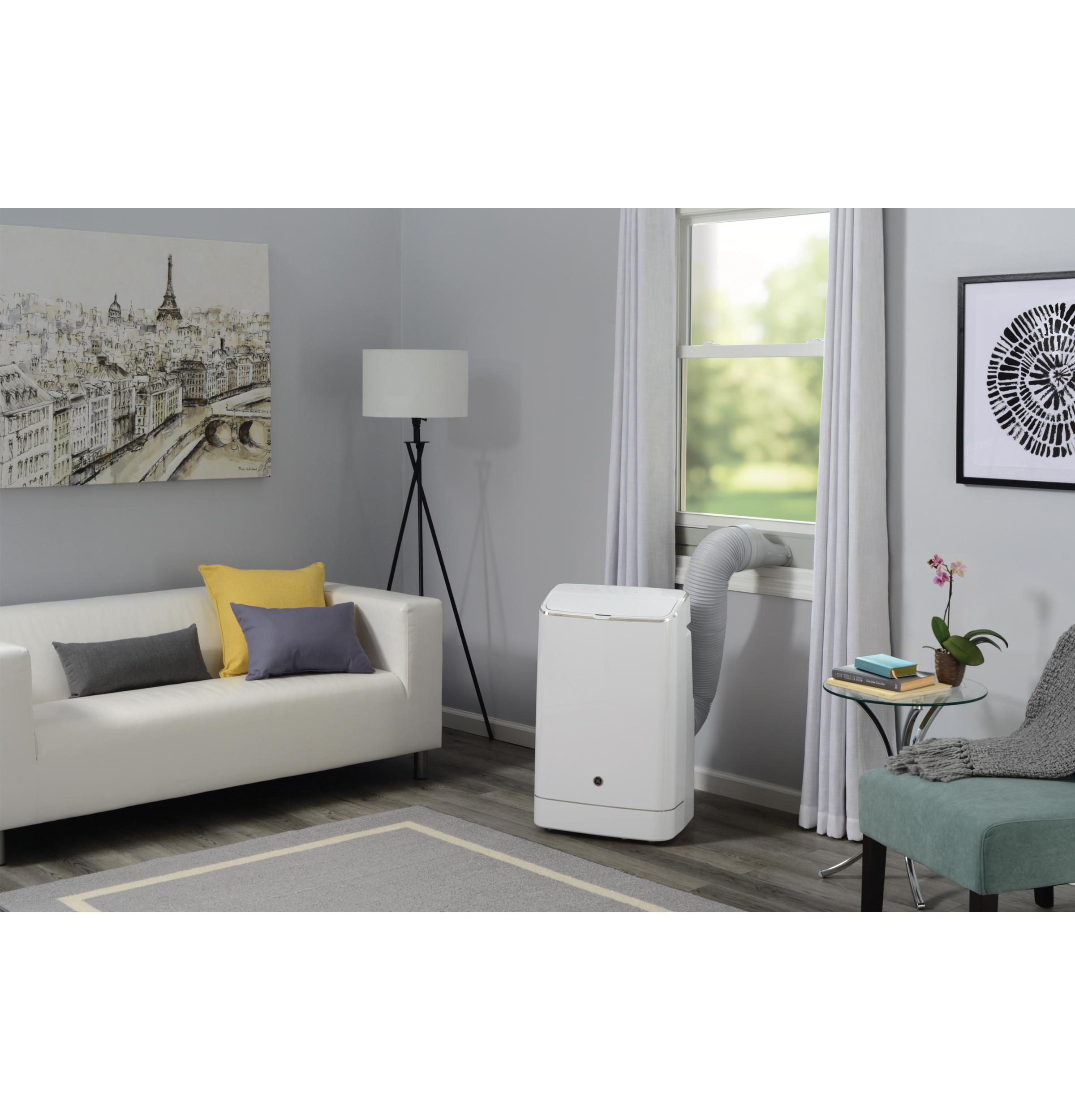 APSA13YBMW GE® 9,950 BTU SACC Portable Air Conditioner for Medium Rooms up to 350 sq ft. (14,000 BTU ASHRAE)