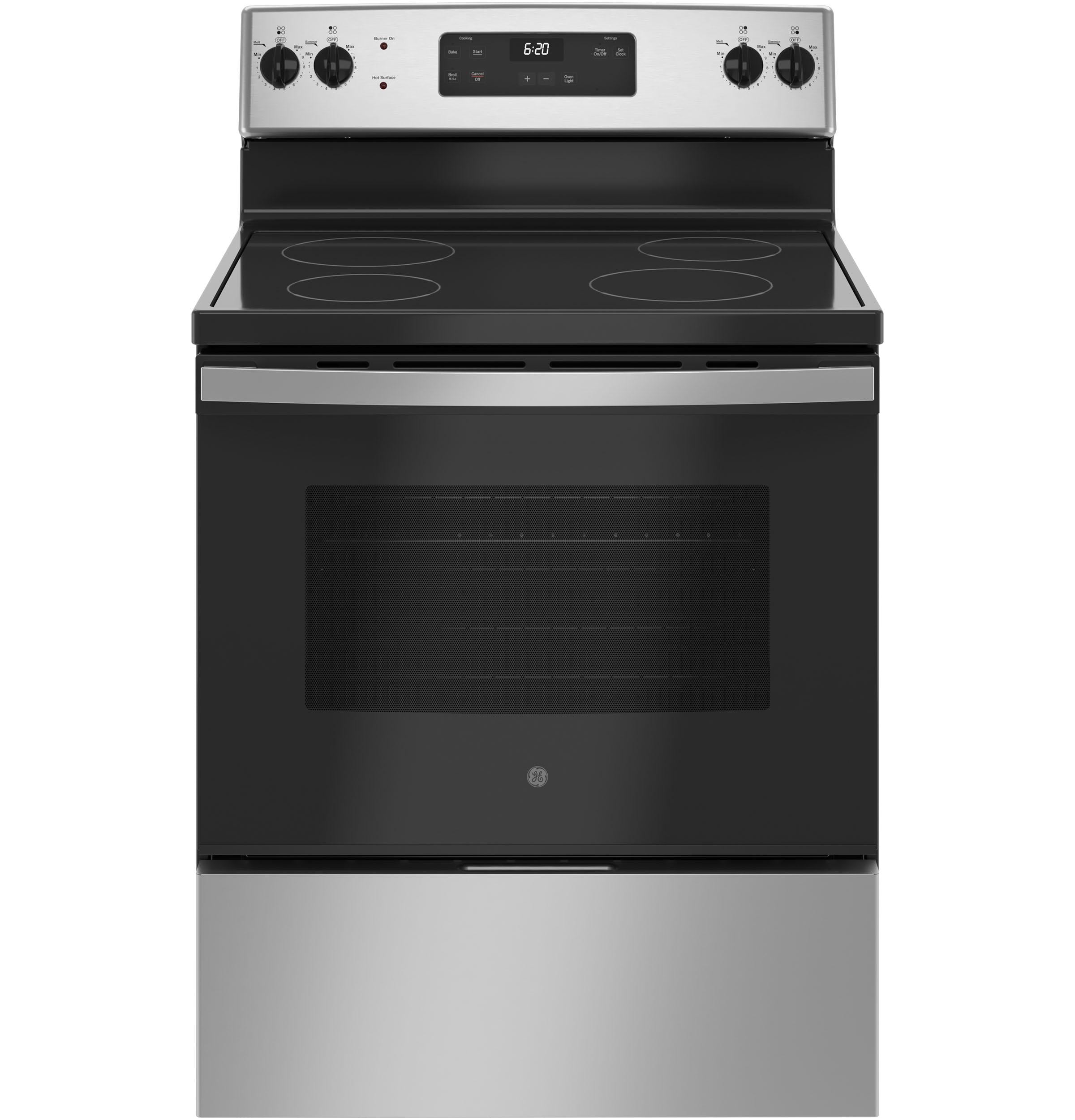 JBS62RWSS GE 30" Free-standing Electric Radiant Smooth Cooktop Range