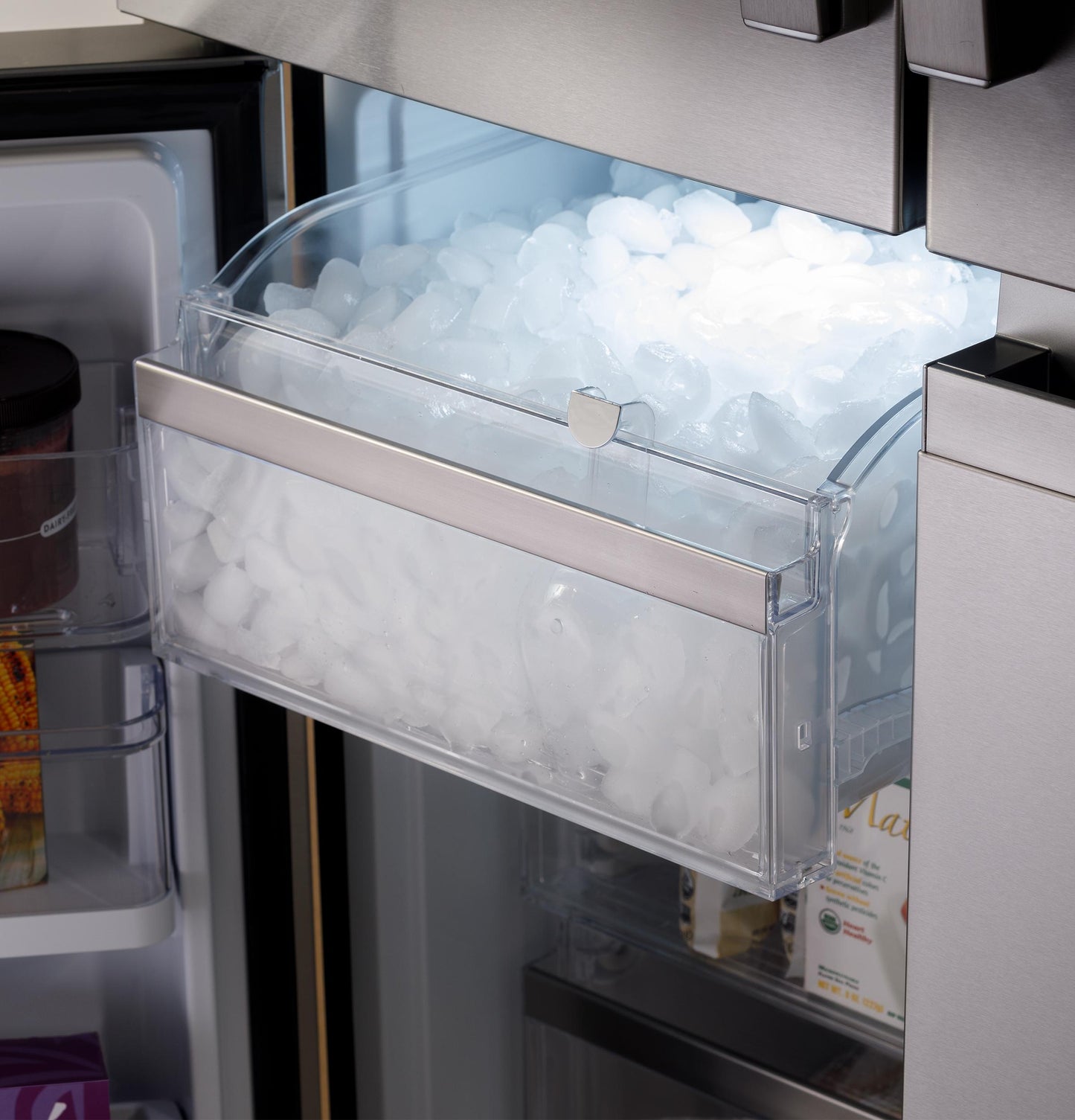 PAE28BYTFS GE Profile™ ENERGY STAR® 28.3 Cu. Ft. Quad-Door Refrigerator with Dual-Dispense AutoFill Pitcher