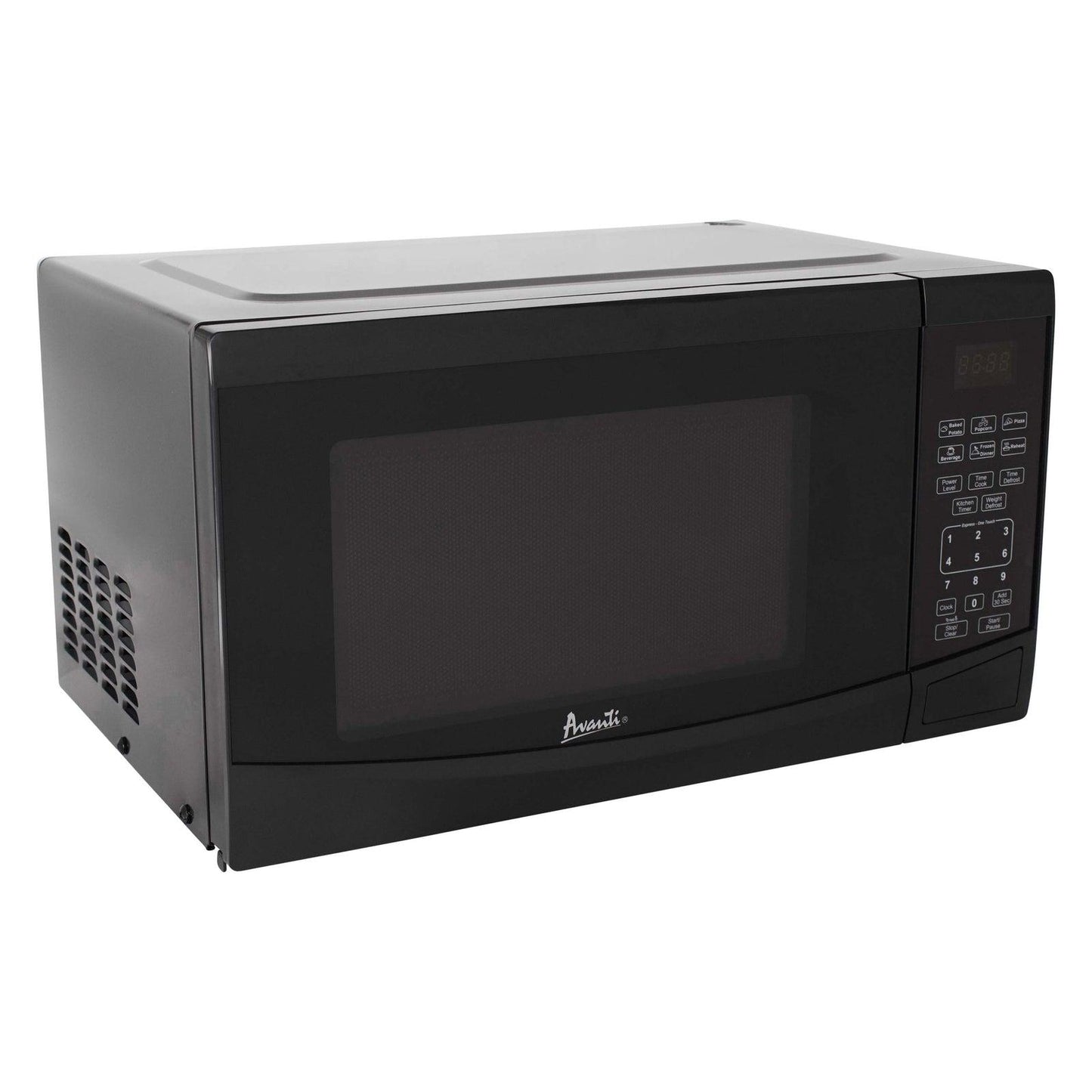 MT09V3S Avanti Countertop Microwave Oven, 0.9 cu. ft. - Stainless Steel