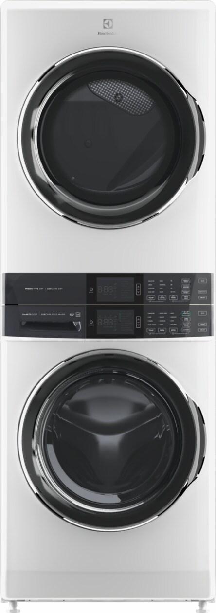 Electrolux ELTG7600AW Laundry Tower Single Unit Front Load 4.5 Cu. Ft. Washer & 8 Cu. Ft. Gas Dryer