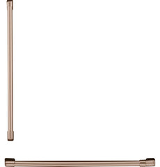 Cafe CXSB2H2PPCU CAF(EBACK)™ Refrigeration Handle Kit - Brushed Copper