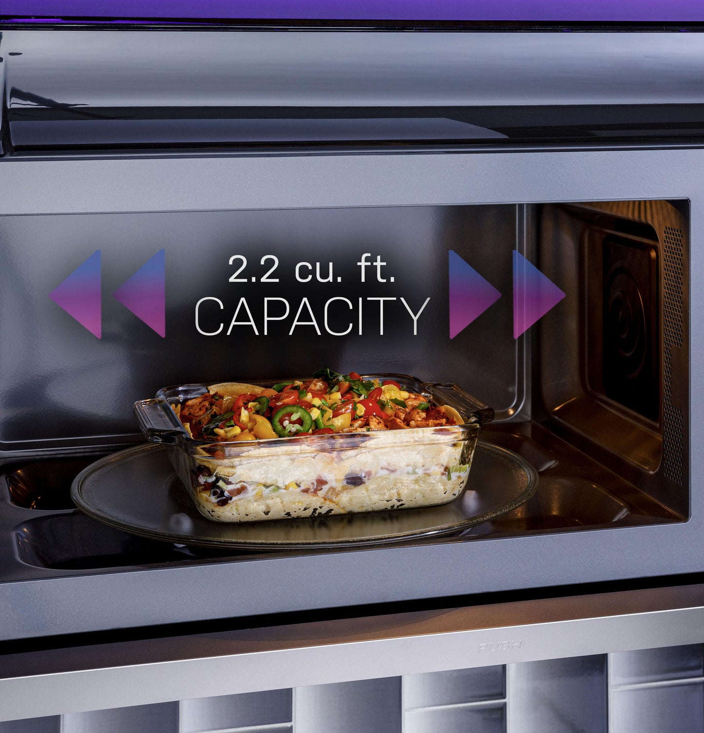 PVM9225RYSS GE Profile™ 2.2 Cu. Ft. Over-the-Range Sensor Microwave Oven