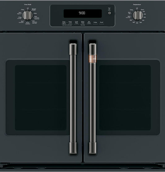 Cafe CXWSFHKPMBT CAF(EBACK)™ 2 French-Door Handles - Brushed Black