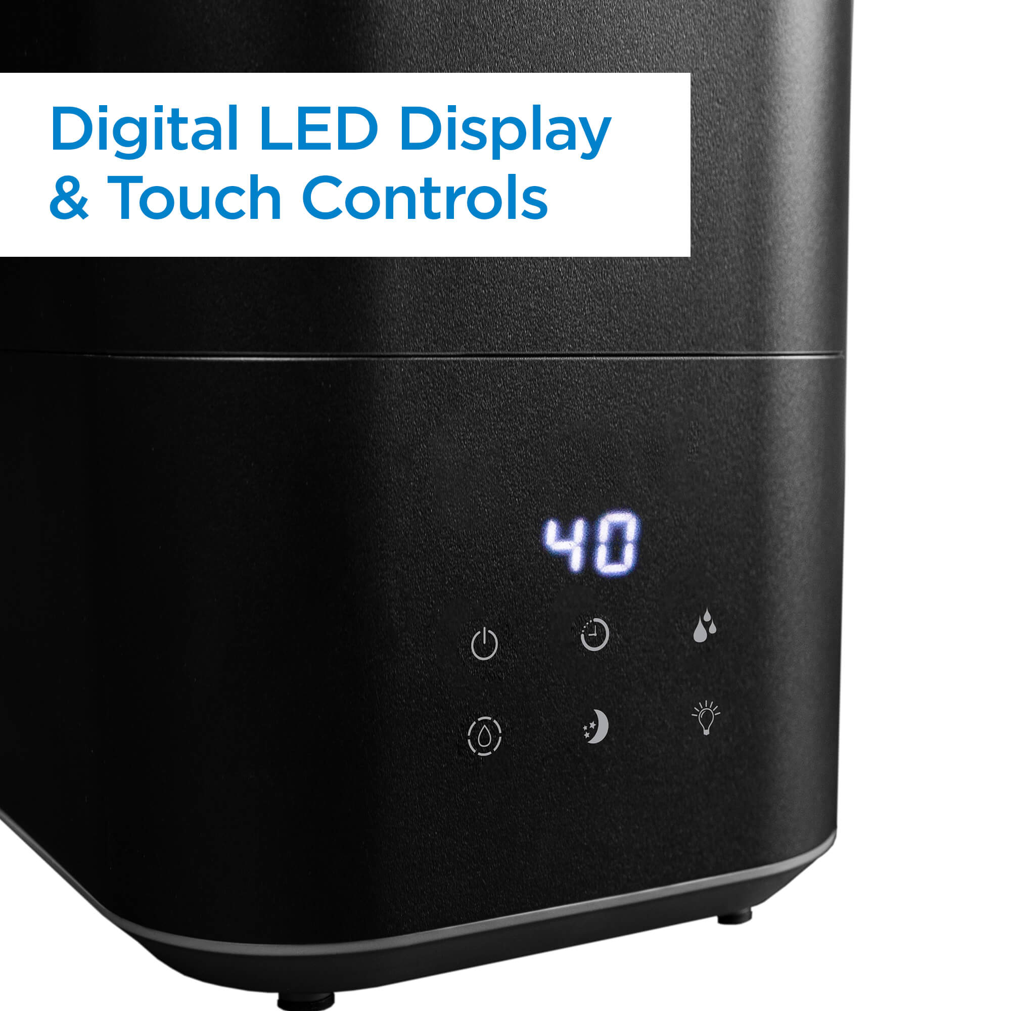 DBHR13211BDD1 Danby 5L Ultrasonic Top Fill Humidifier in Black