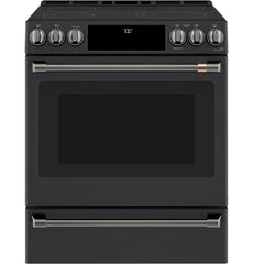 Cafe CXFCEHKPMBT CAF(EBACK)™ Front Control Electric Knobs and Handles - Brushed Black