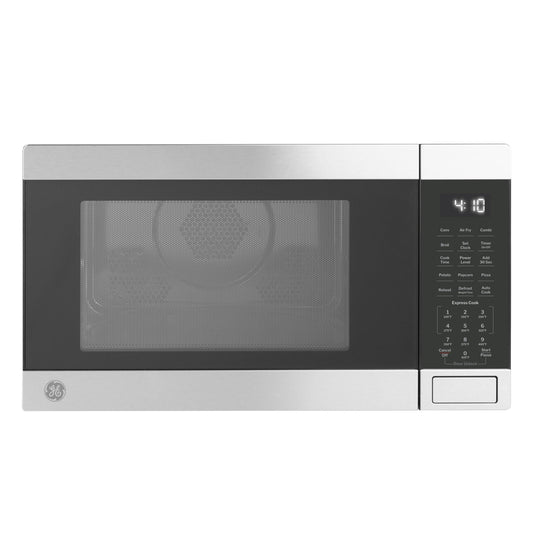 GCST10A1WSS GE® 1.0 Cu. Ft. Capacity Countertop Convection Microwave Oven with Air Fry