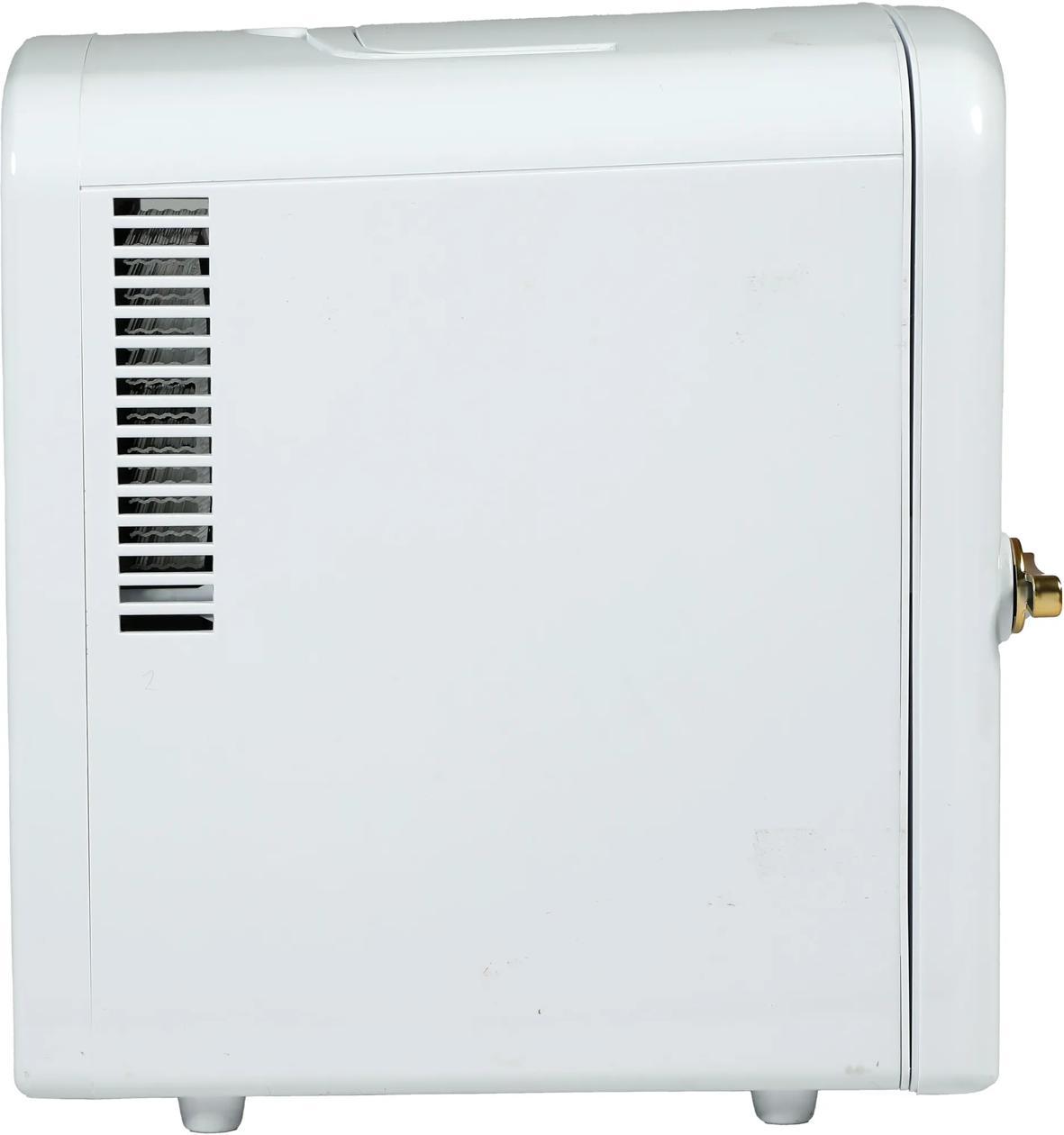 Frigidaire EFMIS161WGLD 9-Can Retro Mini Fridge Cooler - White and Gold