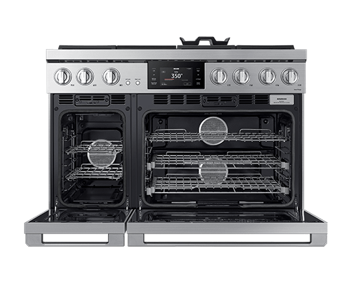 Dacor 48" Dual-Fuel Range, Silver Stainless, Natural Gas/Liquid Propane