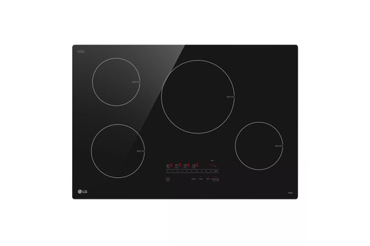 Lg CBIH3013BE 30 Inch Smart Induction Cooktop with UltraHeat™ 4.3kW Element
