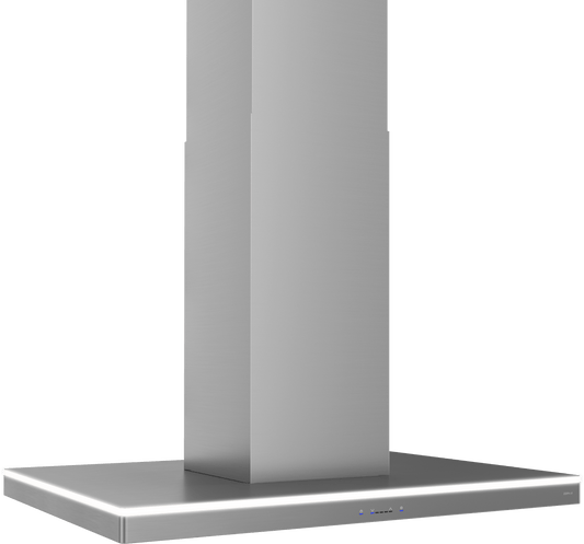 Zephyr ZLCM90CS Luce Island, 90cm, SS, LED, 600 CFM w/ACT