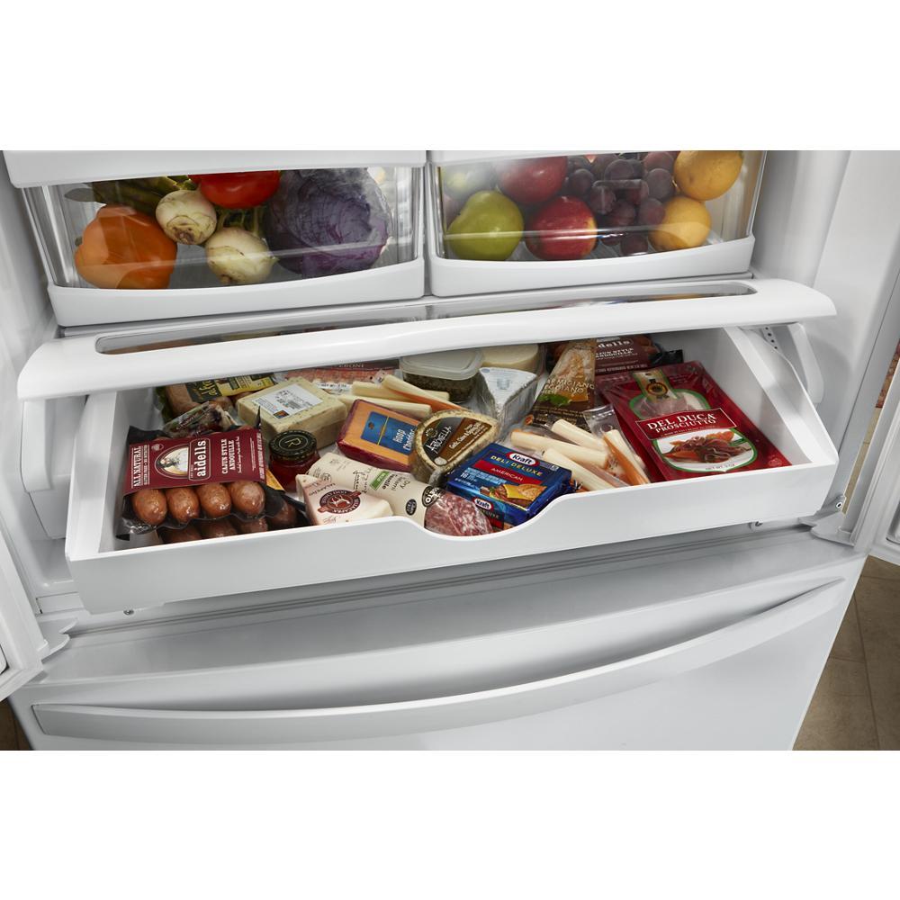 Whirlpool 36-inch Wide Counter Depth French Door Refrigerator - 20 cu. ft.