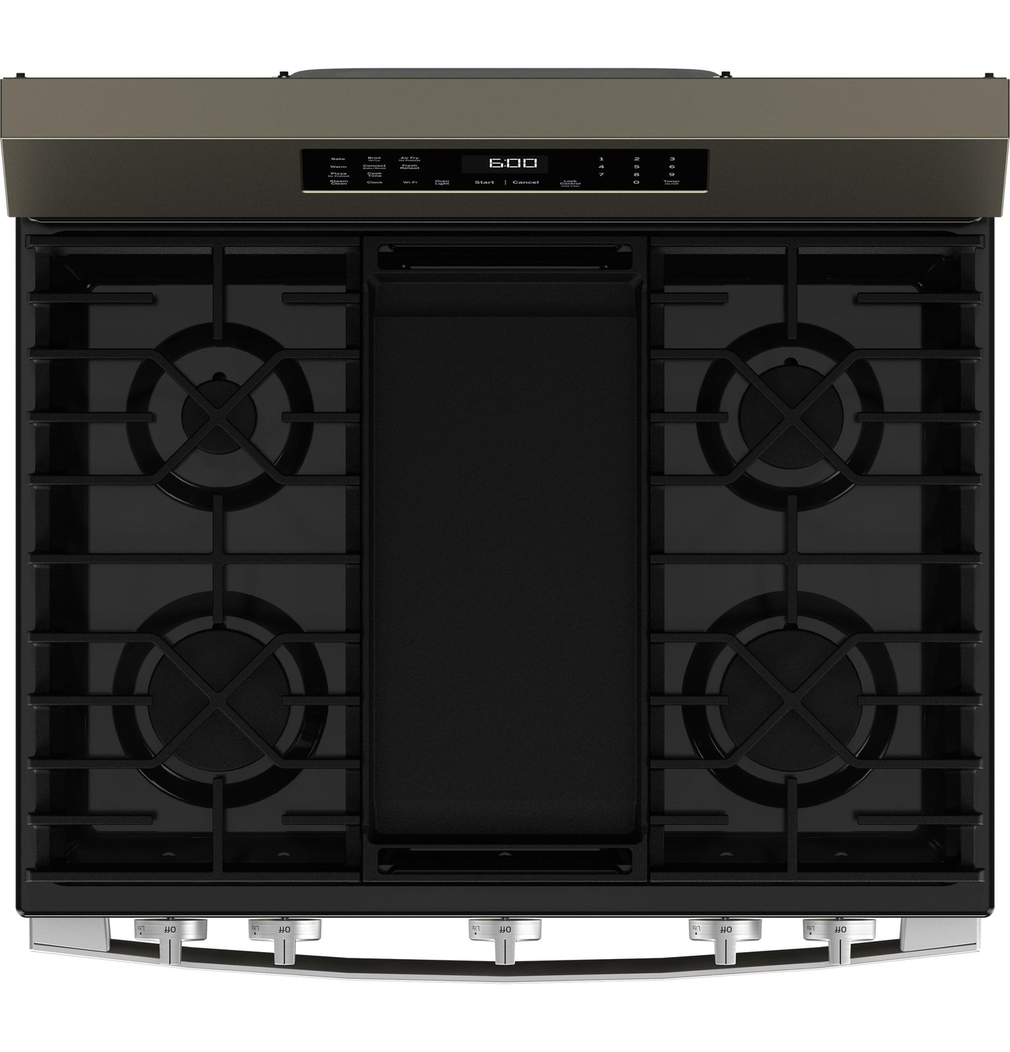 GGF600AVES GE® 30" Free-Standing Gas Convection Range with No Preheat Air Fry and EasyWash™ Oven Tray