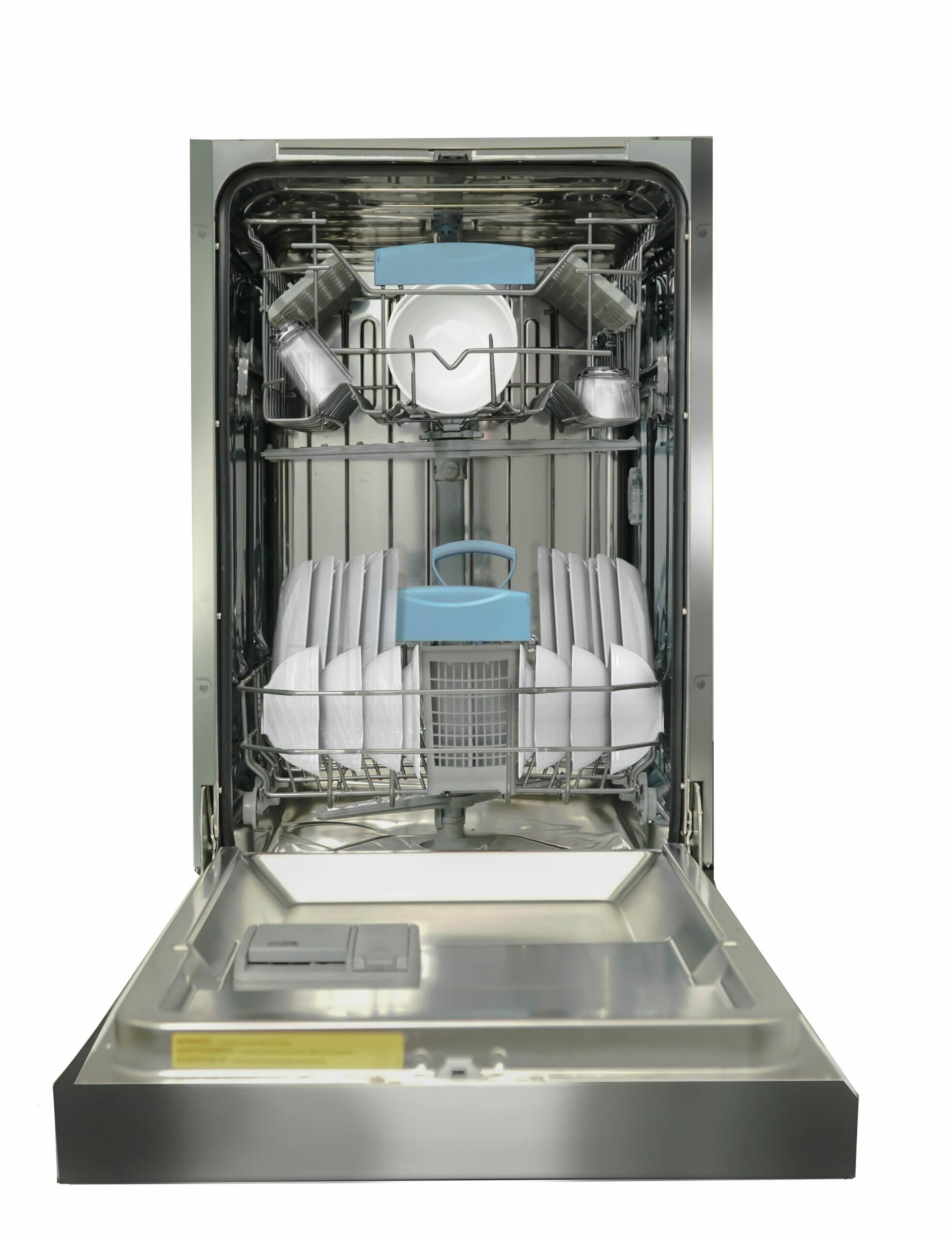 Danby 18" Wide Built-in Dishwasher in Stainless Steel