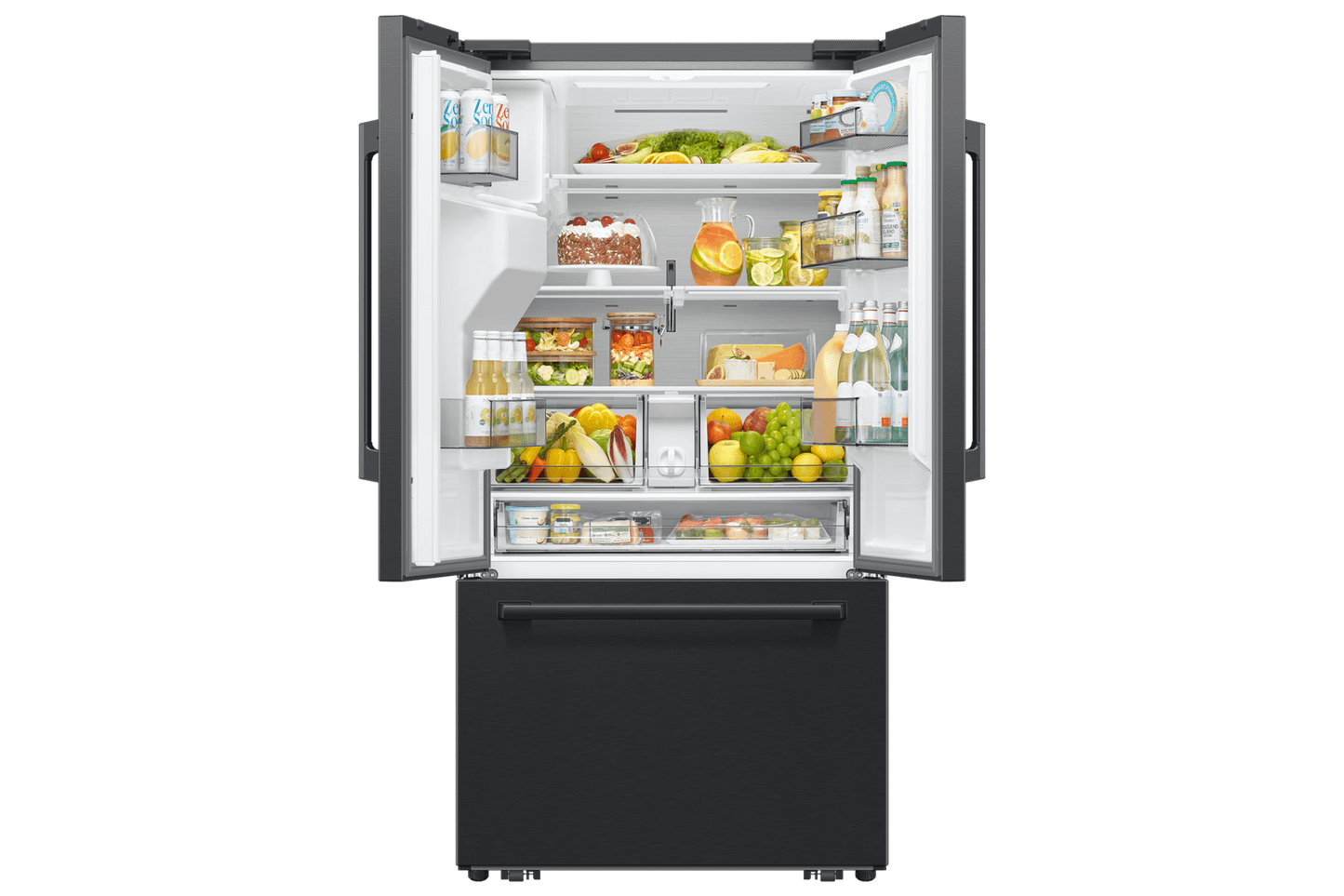 Samsung RF70H30GEE Bespoke AI 3-Door French Door Zero Clearance Fit Sphere Ice™ 29 cu. ft.
