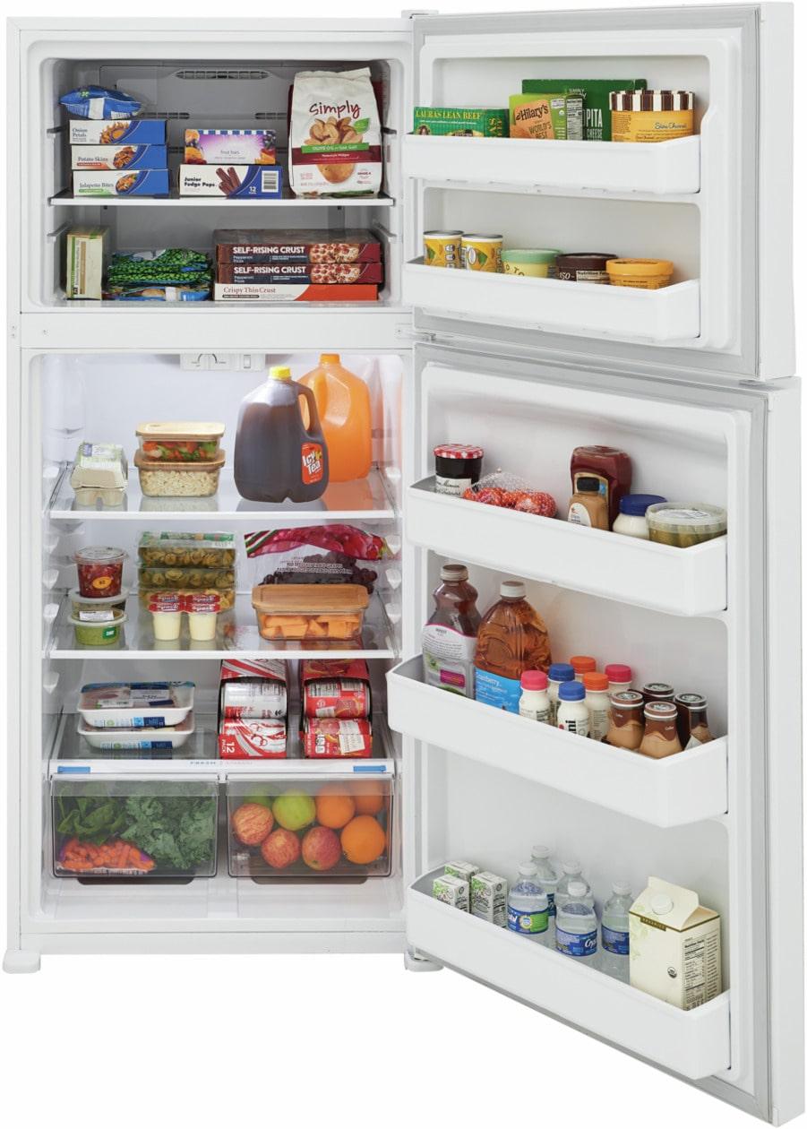 Frigidaire FFHT2022AW 20 Cu. Ft. Garage Ready Top Freezer Refrigerator