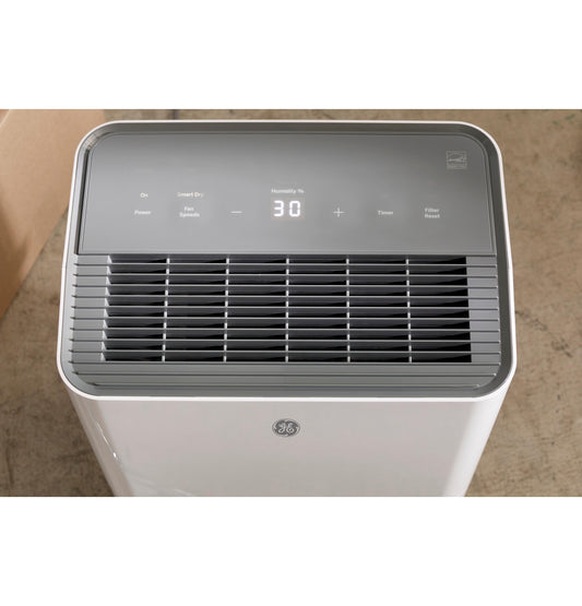 ADYR22LC GE® ENERGY STAR® 22 Pint Portable Dehumidifier with Smart Dry for Damp Spaces