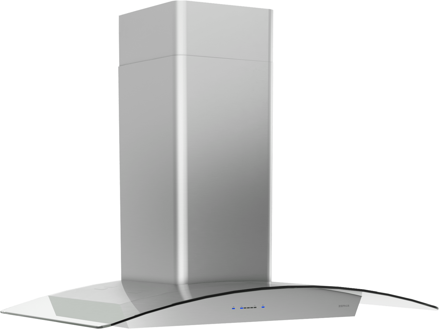 Zephyr ZRVE30CGC Ravenna Wall, 30in, SS+Clear Glass, LED