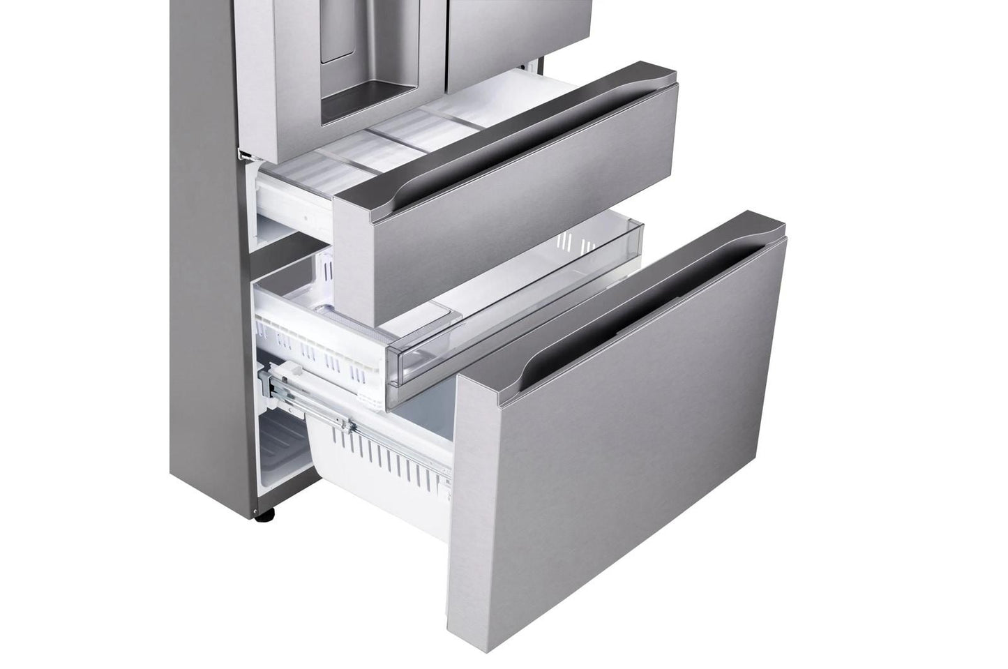 Lg LF29S9730S 29 cu. ft. Standard-Depth MAX™ 4-Door French Door Refrigerator with Mini Craft Ice™ and Full-Convert Drawer™