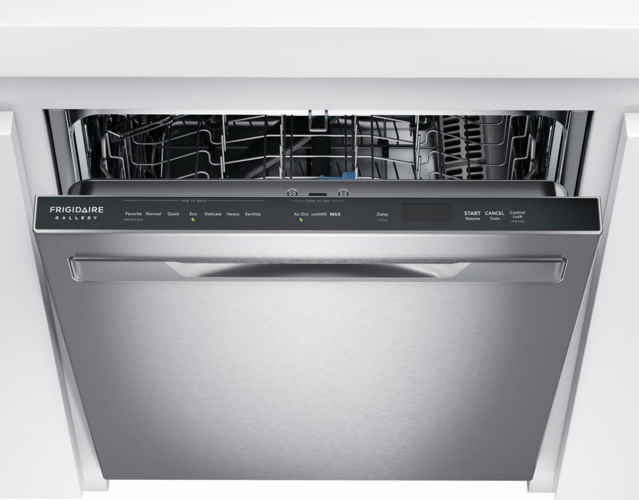 Frigidaire Gallery 24" Stainless Steel Tub Built-In Dishwasher with CleanBoost™