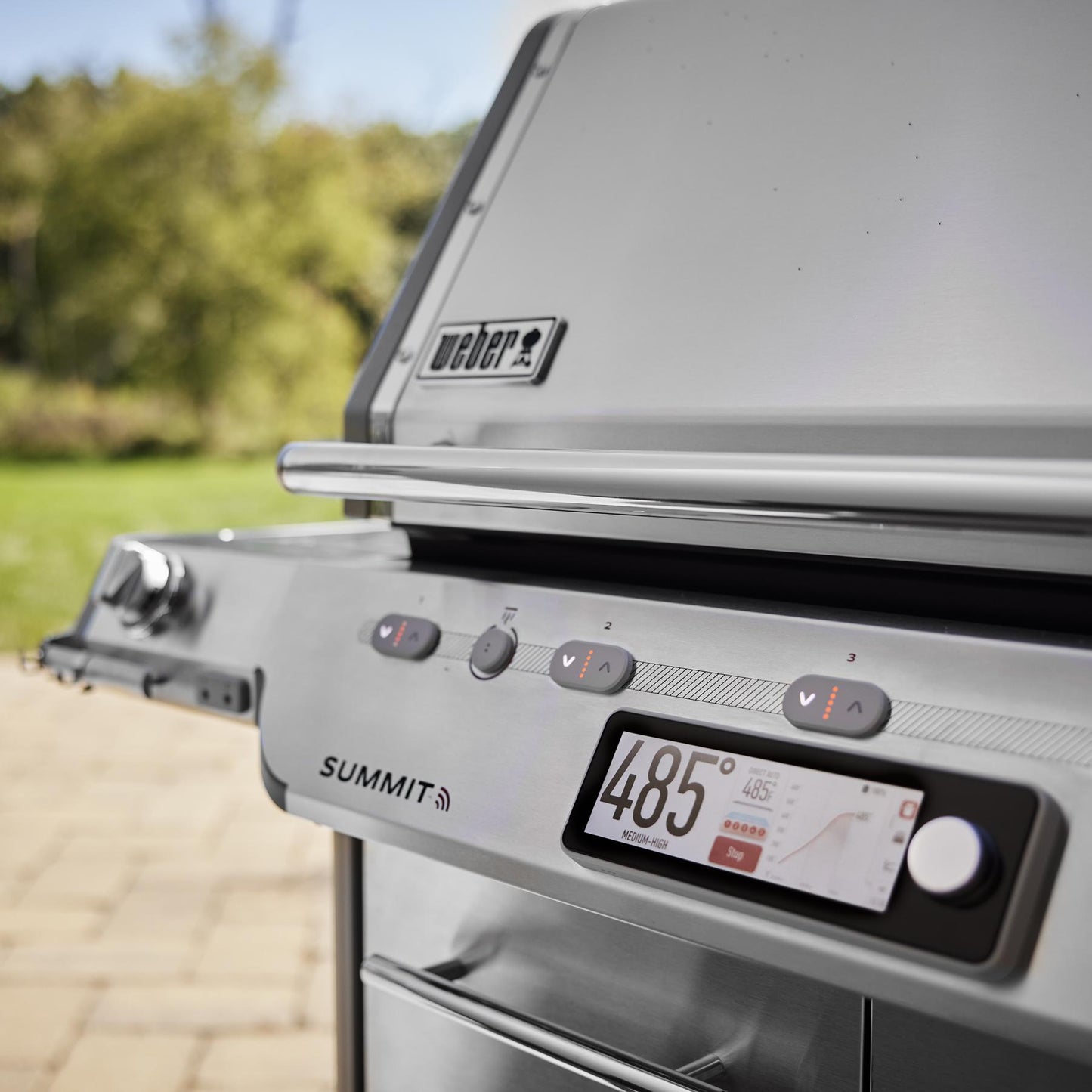 Weber 1500052 Summit® Smart FS38X S Gas Grill (Liquid Propane) - Stainless Steel