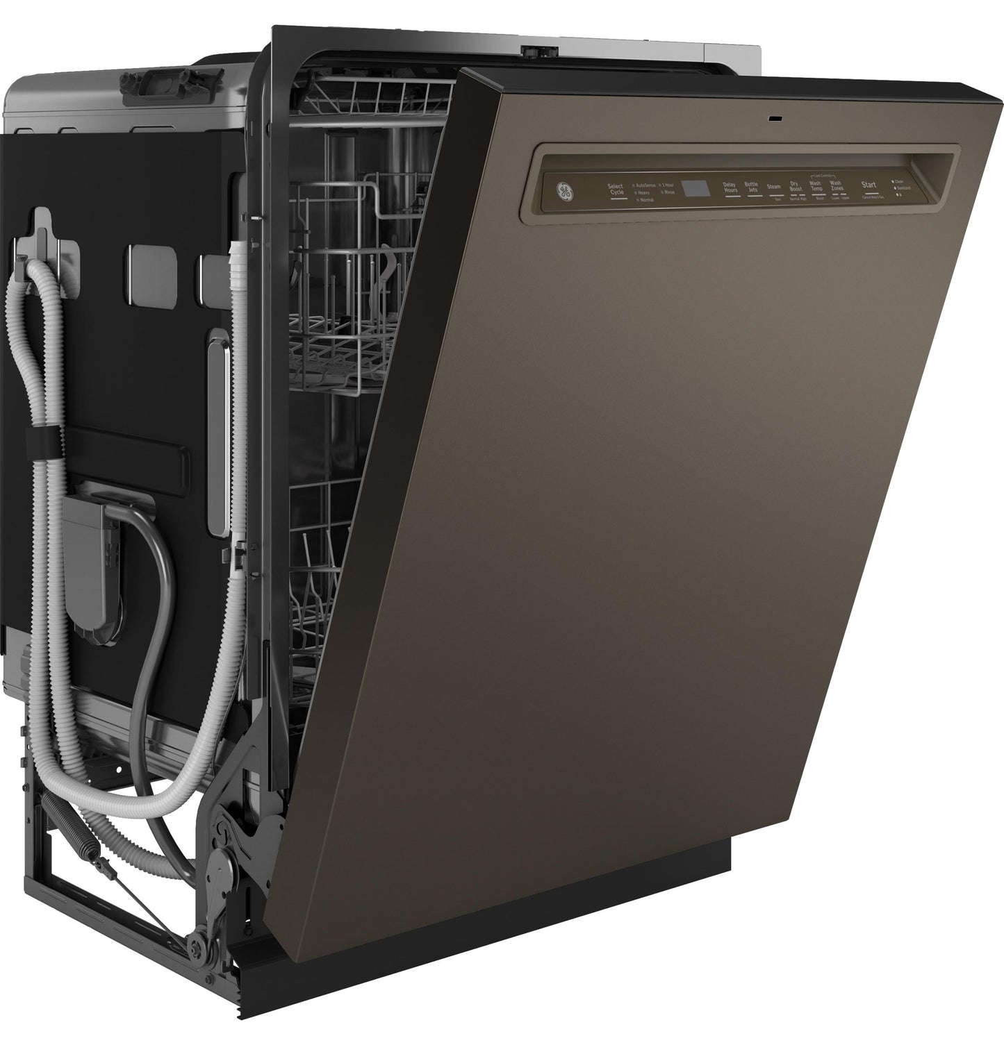 GDF650SMVES GE® ENERGY STAR® Front Control with Stainless Steel Interior Dishwasher with Sanitize Cycle